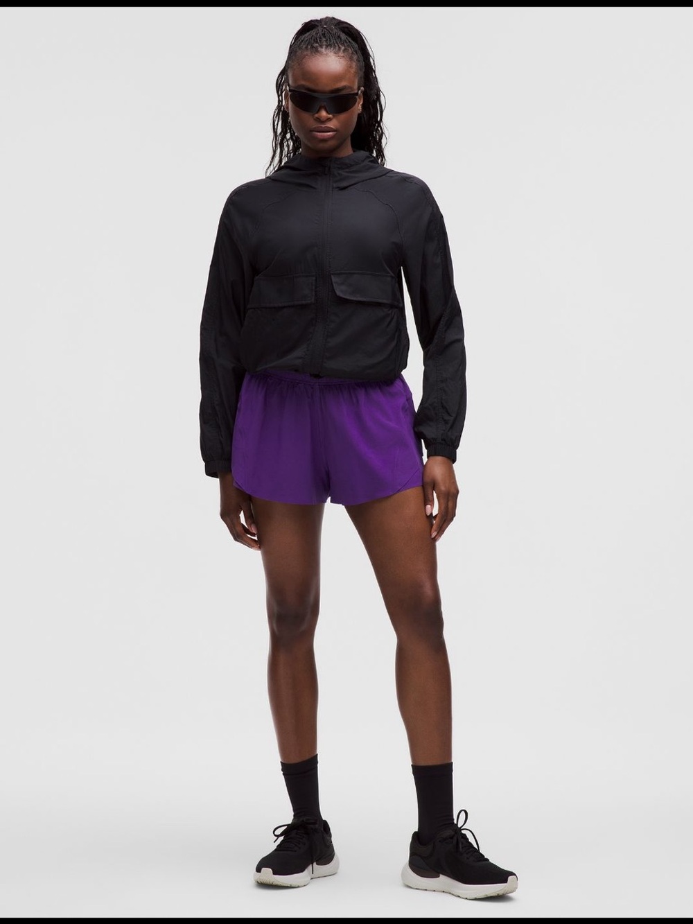 NWT- Lululemon- Sz XL- Shake It Out HR Run Shorts- College Purple